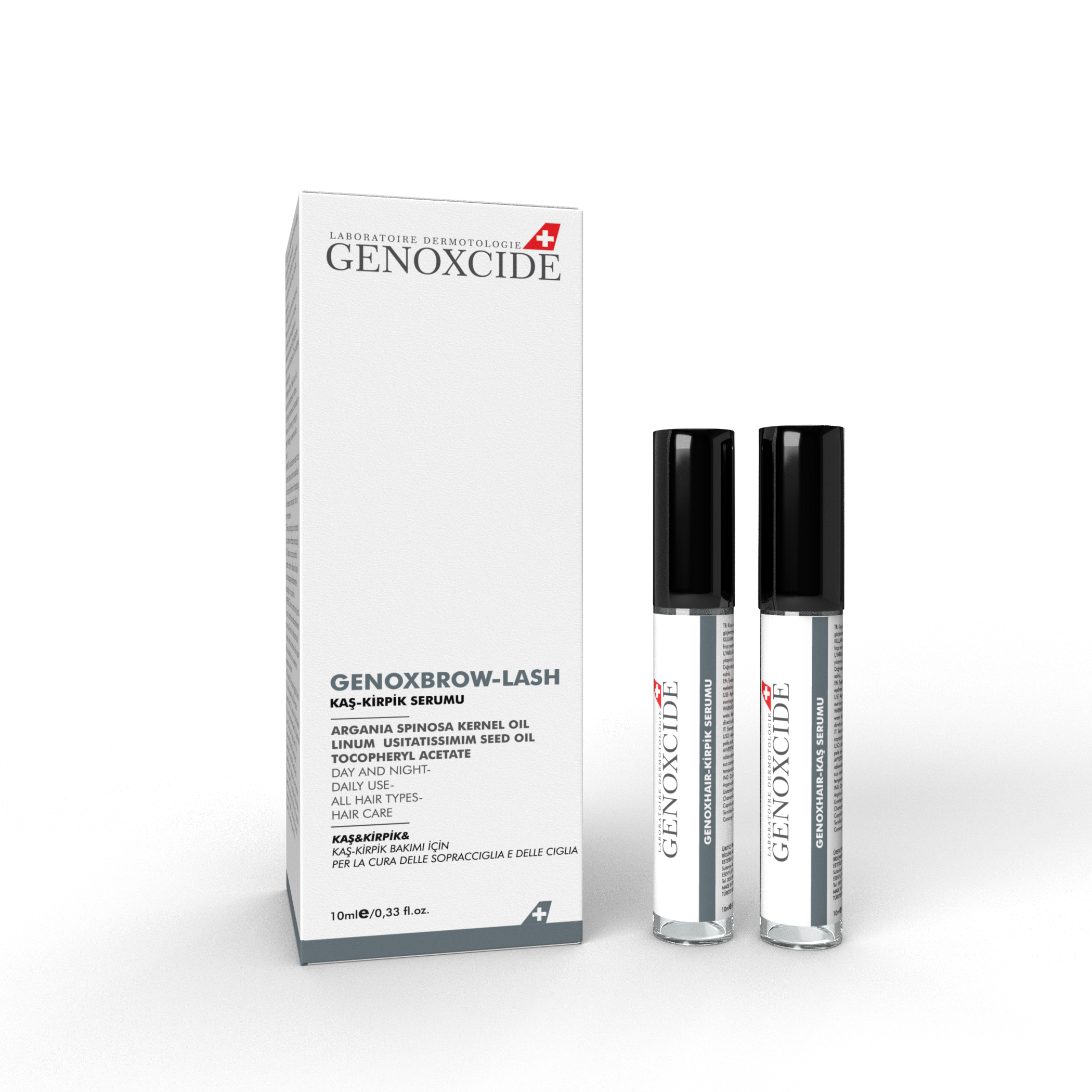 Kaş Kirpik Serumu 10 ml, genoxcide.com